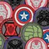 Licensed Marvel Prints Marvel Avengers Marvel Coins Cotton Fabric By The Yard -Michaels Fabric Sale 142653158444464