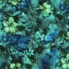 Casablanca Floral Teal Cotton Fabric By RJR BTY 1 Casablanca Floral Teal Cotton Fabric By RJR BTY -Michaels Fabric Sale 144115762517439001