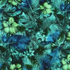 Casablanca Floral Teal Cotton Fabric By RJR BTY 6 Casablanca Floral Teal Cotton Fabric By RJR BTY -Michaels Fabric Sale 144128023851773241