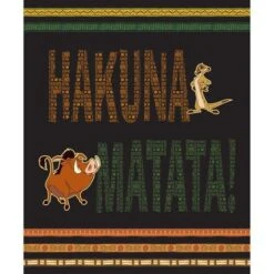 The Lion King Collection - Hakuna Matata Panel - Multi