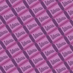 Willy Wonka And The Chocolate Factory Collection - Chocolate Purple -Michaels Fabric Sale 149932621059632 2