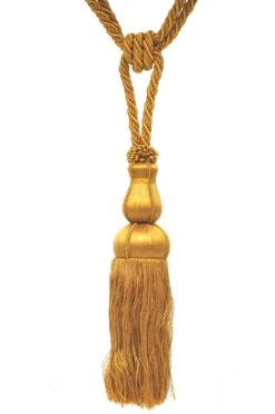 Belagio Single Tassel Tie-Back, 10" Long Tassel, Colors Collection, Gold 7 Belagio Single Tassel Tie-Back, 10" Long Tassel, Colors Collection, Gold -Michaels Fabric Sale 1531189775129 2