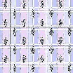 Bloomfield Ave Purple Pansy Lattice Cotton Fabric By RJR Fabrics 5 Bloomfield Ave Purple Pansy Lattice Cotton Fabric By RJR Fabrics - Image 3