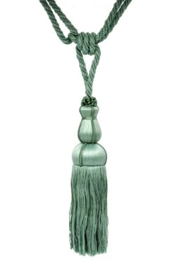 Belagio Single Tassel Tie-Back, 10" Long Tassel, Colors Collection, Turquoise -Michaels Fabric Sale 1531208649497 2