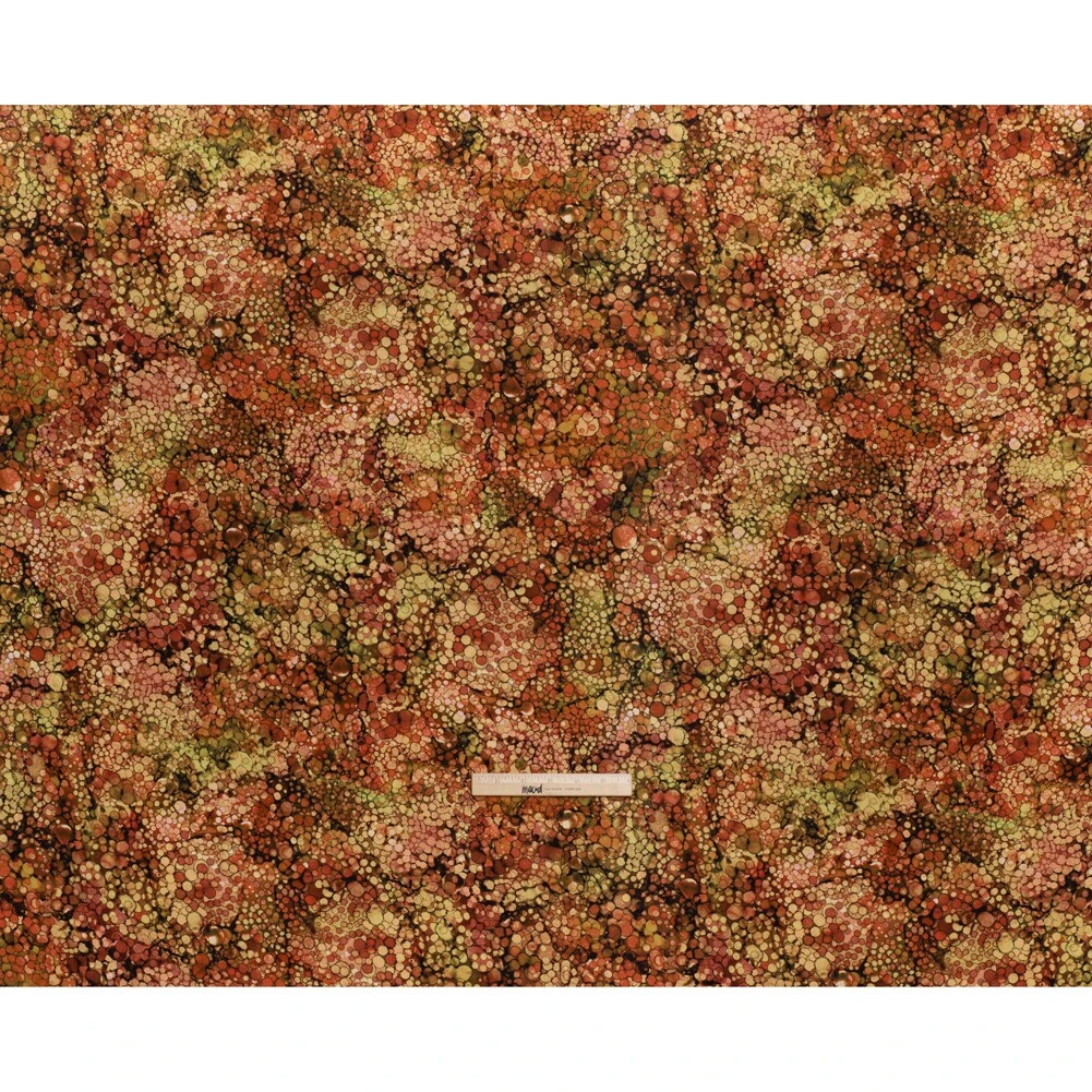 1 Yard Northcott Rust Bubbles Quilting Cotton Autumn Inspired 43 Inches Width 5 1 Yard Northcott Rust Bubbles Quilting Cotton Autumn Inspired 43 Inches Width - Image 3