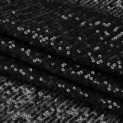 1 Yard Black Stretch Polyester Mesh Fabric Baby Sequins Stripes 49 Inch Width -Michaels Fabric Sale 155138908080
