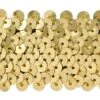 10 Yards Of 4 Row 1 1/2" Metallic Stretch Sequin Trim | 10 Yard Cut Gold 2 10 Yards Of 4 Row 1 1/2" Metallic Stretch Sequin Trim | 10 Yard Cut Gold -Michaels Fabric Sale 161292714804880