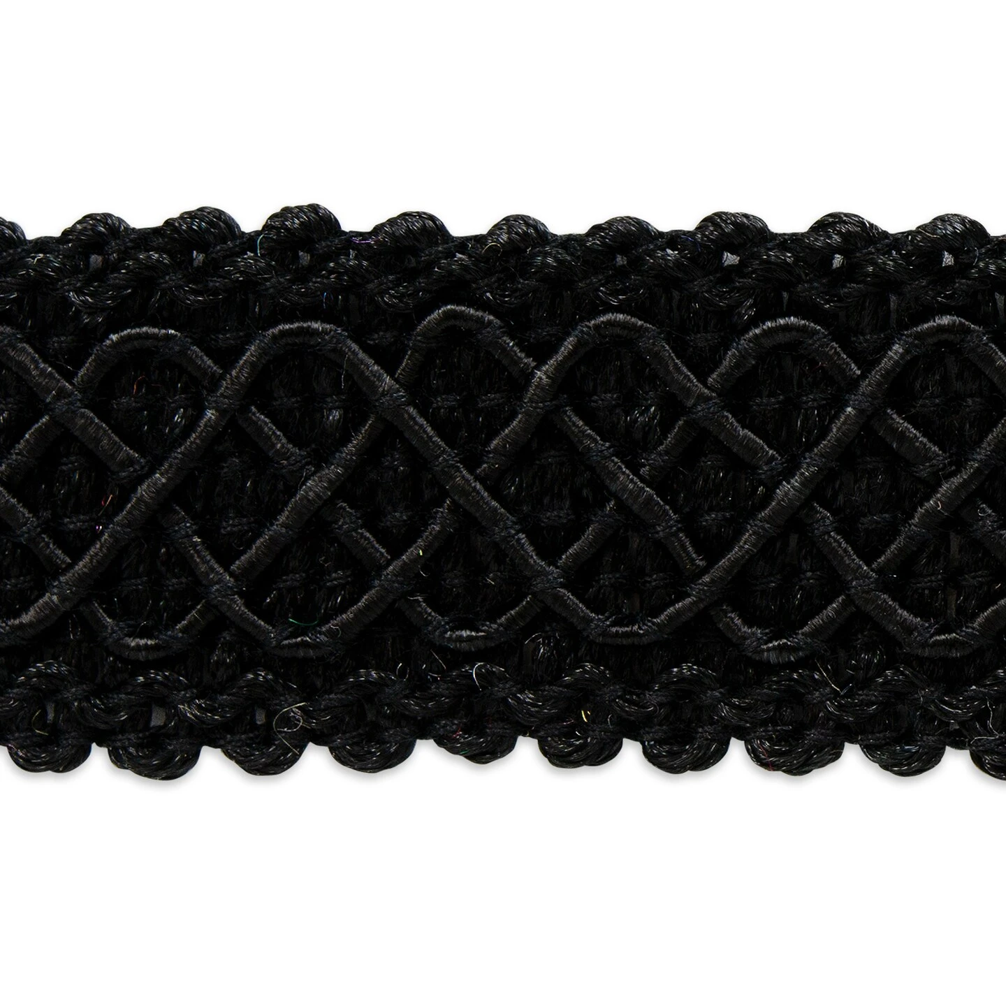 5 Yards Of Jolie Lattice Braid Trim | 5 Yard Cut Black 4 5 Yards Of Jolie Lattice Braid Trim | 5 Yard Cut Black - Image 2
