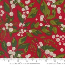 Pine Valley Berry Red 44"/45" Fabric Per Yard