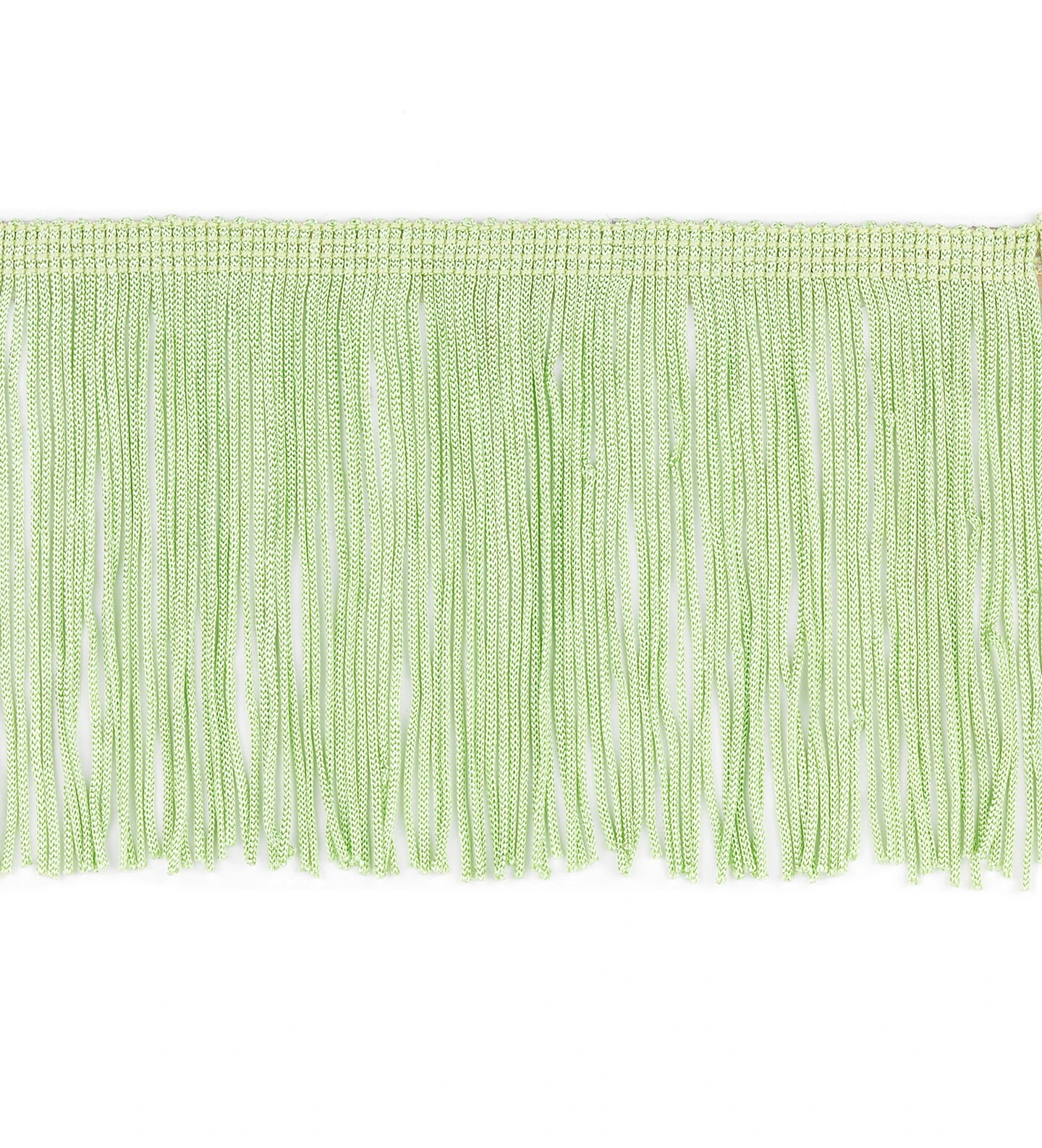 10 Yards Of 4" Chainette Fringe Trim | 10 Yard Cut Celadon 3 10 Yards Of 4" Chainette Fringe Trim | 10 Yard Cut Celadon