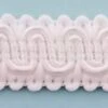 1/2" Scroll Braid Gimp W/ Backing - 12 Continuous Yards - Many Color Options! White