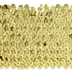10 Yards Of 8 Row Sequin Stretch | 10 Yard Cut Gold -Michaels Fabric Sale 172168503133840 1