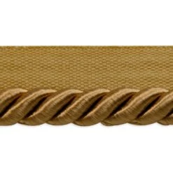 10 Yards Of Hilda 3/8" TwistedLip Cord Trim | 10 Yard Cut Brown