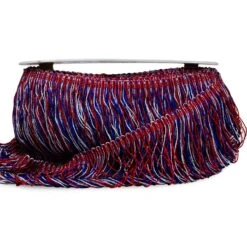 20 Yards Of 6" Metallic Chainette Fringe Trim | 20 Yard Cut Green 12 20 Yards Of 6" Metallic Chainette Fringe Trim | 20 Yard Cut Green -Michaels Fabric Sale 177351211648656