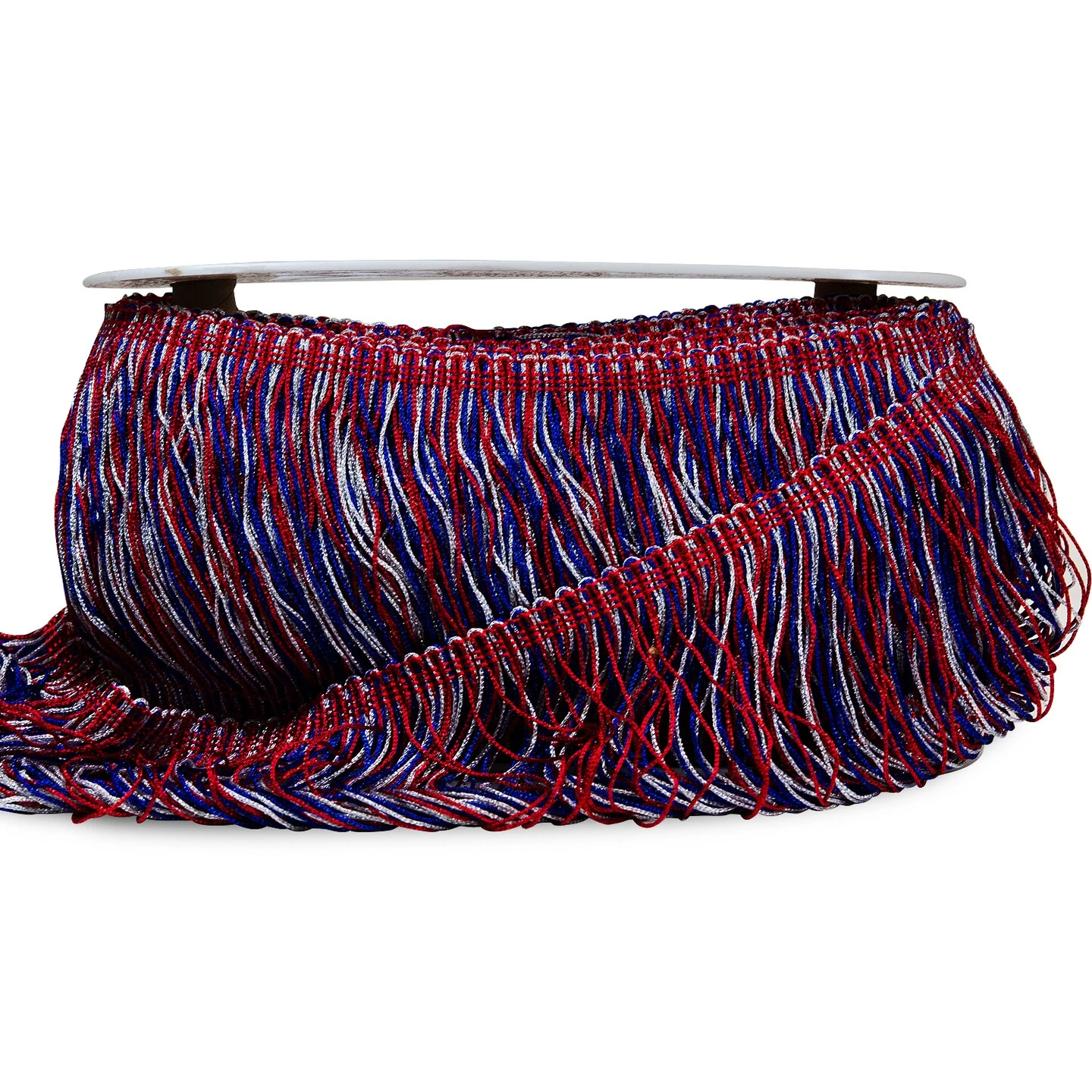 20 Yards Of 6" Metallic Chainette Fringe Trim | 20 Yard Cut Green 5 20 Yards Of 6" Metallic Chainette Fringe Trim | 20 Yard Cut Green - Image 3