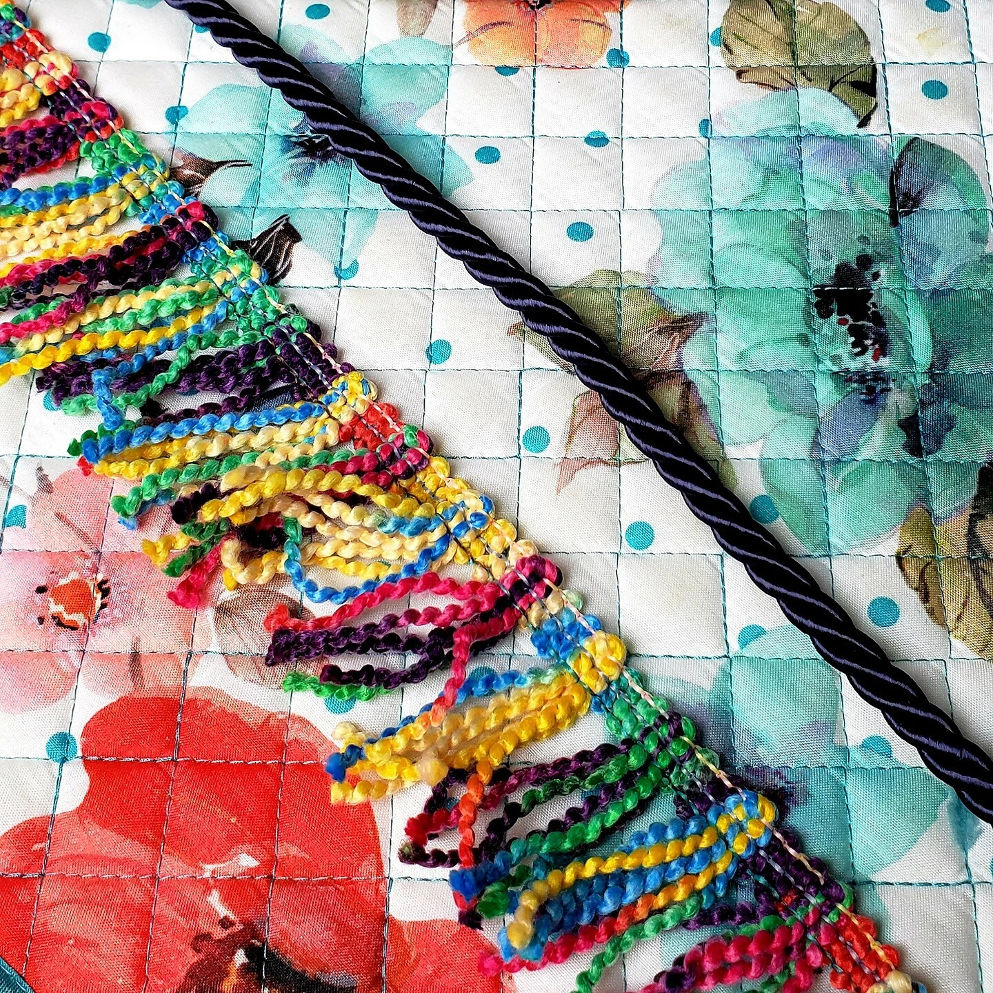 10 Yards Of Sylvia 1/4" Decorative Cord Trim | 10 Yard Cut Black 6 10 Yards Of Sylvia 1/4" Decorative Cord Trim | 10 Yard Cut Black - Image 4