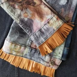 10 Yards Of 4" Premium Vegan Leather Fringe Trim | 10 Yard Cut Light Brown -Michaels Fabric Sale 177351740917392