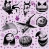 Disney Nightmare Before Christmas Character Packed Cotton Fabric By The Yard -Michaels Fabric Sale 179460394762352