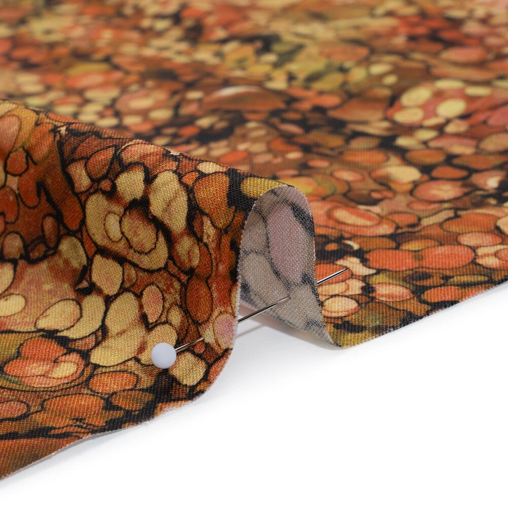 1 Yard Northcott Rust Bubbles Quilting Cotton Autumn Inspired 43 Inches Width 8 1 Yard Northcott Rust Bubbles Quilting Cotton Autumn Inspired 43 Inches Width - Image 6