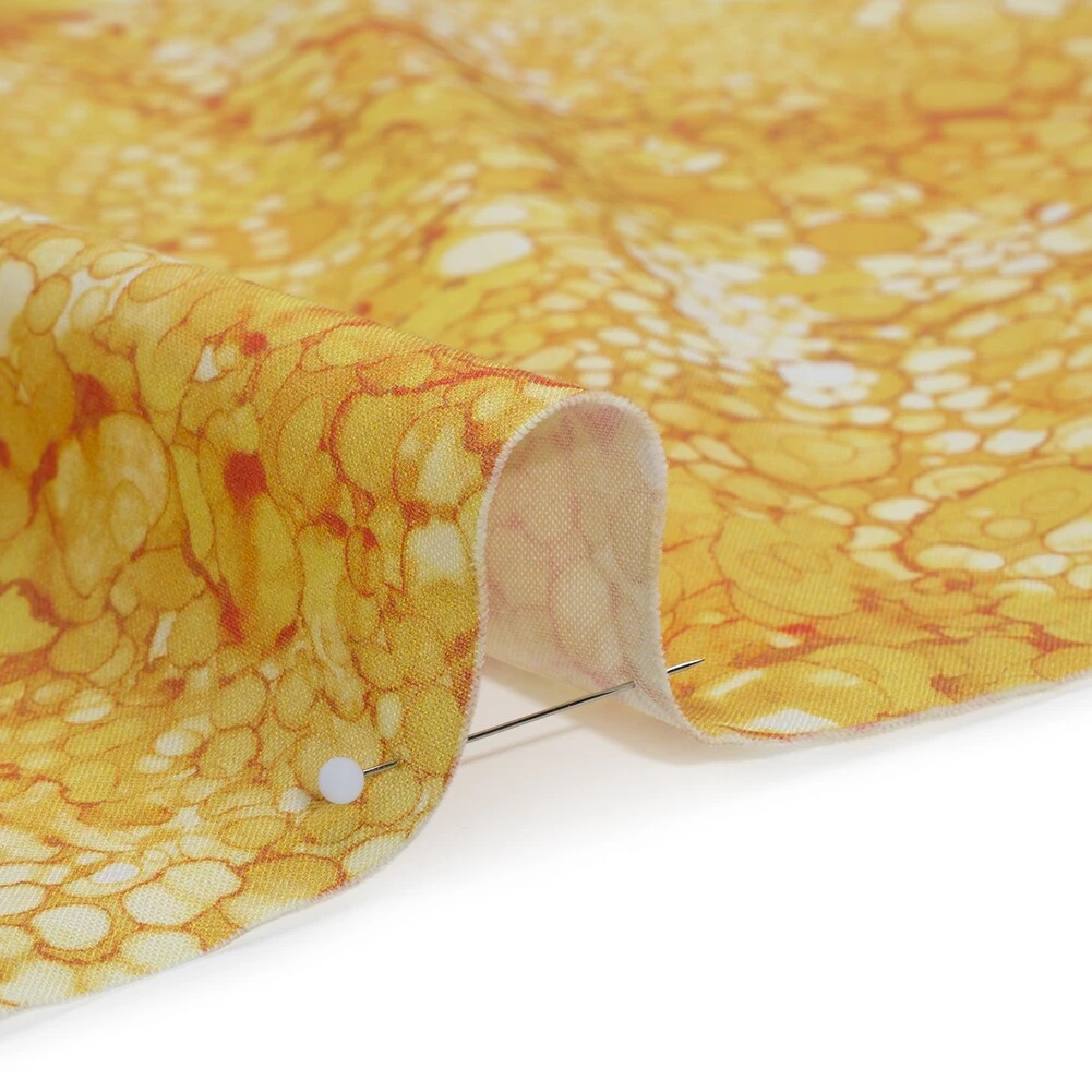 1 Yard Northcott Sunshine Bubbles Quilting Cotton Fabric Bright Yellow Orange Print 43 Inches Width 8 1 Yard Northcott Sunshine Bubbles Quilting Cotton Fabric Bright Yellow Orange Print 43 Inches Width - Image 6