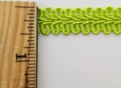 1/2" Chinese French Braid Gimp Trimming - 12 Continuous Yards - Many Colors! Lime -Michaels Fabric Sale 185543007597872 1