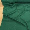 1 Yard Cotton Eyelet Fabric 44/45″ Wide PolyCotton Blend With Embroidered Floral Design Green