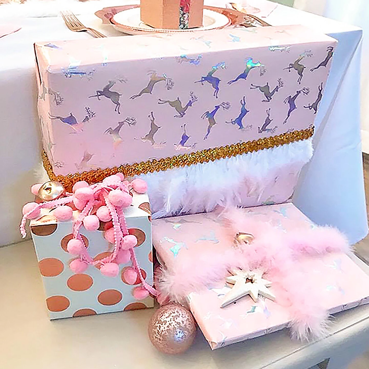 5 Yards Of 2 Row 7/8" Starlight Hologram Stretch Sequin Trim | 5 Yard Cut AquaBlue 5 5 Yards Of 2 Row 7/8" Starlight Hologram Stretch Sequin Trim | 5 Yard Cut AquaBlue - Image 3