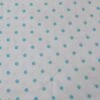 GENERIC White With Aqua Dots By The 48 Inch Long Piece 1 GENERIC White With Aqua Dots By The 48 Inch Long Piece -Michaels Fabric Sale 20435913483184