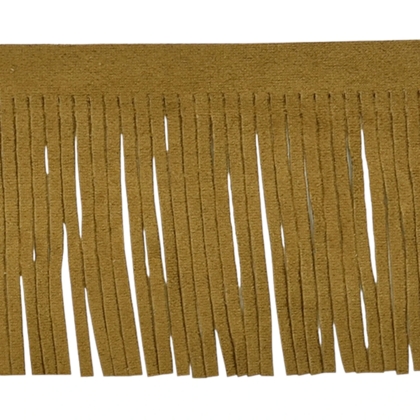 5 Yards Of Takoda 2 3/4" Faux Suede Fringe Trim | 5 Yard Cut Beige 4 5 Yards Of Takoda 2 3/4" Faux Suede Fringe Trim | 5 Yard Cut Beige - Image 2