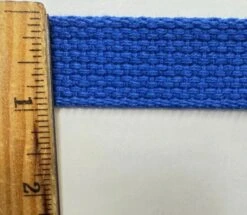 1" Cotton Webbing - 10 Continuous Yards - Made In USA! Royal 13 1" Cotton Webbing - 10 Continuous Yards - Made In USA! Royal -Michaels Fabric Sale 222336224170928 1