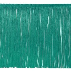 10 Yards Of 6" Chainette Fringe Trim | 10 Yard Cut Jade