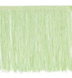 20 Yards Of 6" Chainette Fringe Trim | 20 Yard Cut Celadon