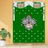 Indian Durga Mata Backdrop Traditional Cloth Durga Pooja Navratri Backdrop Hindu Pooja Decor Indian Wall Art Photo Wall Banner Decorative Hangings Housewarming Gift Green -Michaels Fabric Sale 240779934299824