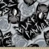 Marvel Avengers Black Panther Graffiti Fleece Fabric By The Yard -Michaels Fabric Sale 246572108844464