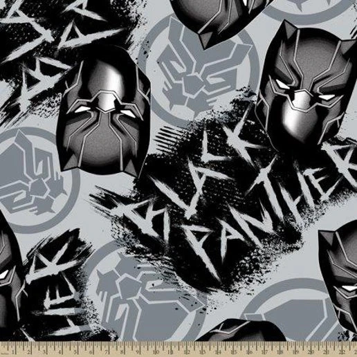 Marvel Avengers Black Panther Graffiti Fleece Fabric By The Yard 3 Marvel Avengers Black Panther Graffiti Fleece Fabric By The Yard