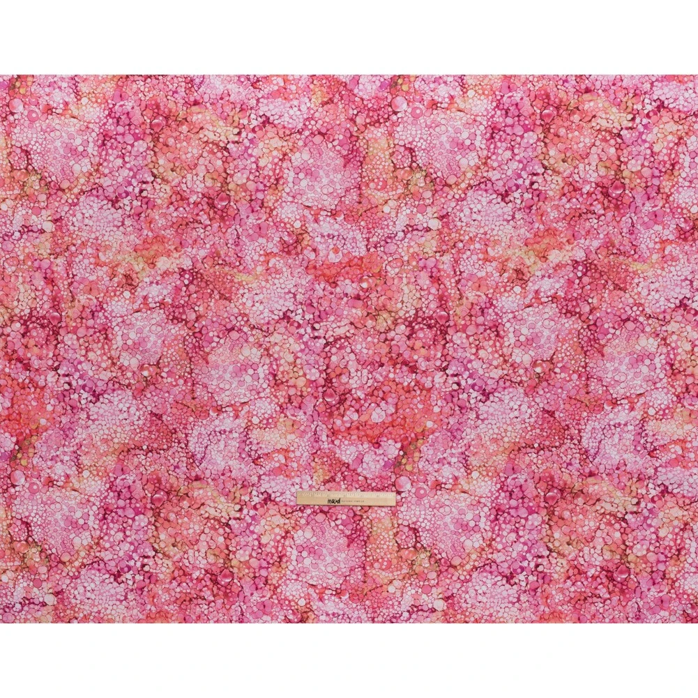 1 Yard Romance Bubbles Quilting Cotton Fabric Bliss Collection Pink Coral Design 43 Inch Width 13 1 Yard Romance Bubbles Quilting Cotton Fabric Bliss Collection Pink Coral Design 43 Inch Width - Image 11