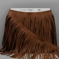 5 Yards Of 12" Premium Vegan Leather Fringe Trim | 5 Yard Cut Dark Brown 12 5 Yards Of 12" Premium Vegan Leather Fringe Trim | 5 Yard Cut Dark Brown -Michaels Fabric Sale 270812905943888