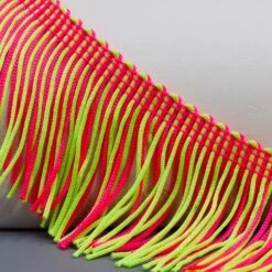 5 Yards Of 2" Multicolor Chainette Fringe Trim | 5 Yard Cut Brown/Sage/Ivory -Michaels Fabric Sale 273400532689504