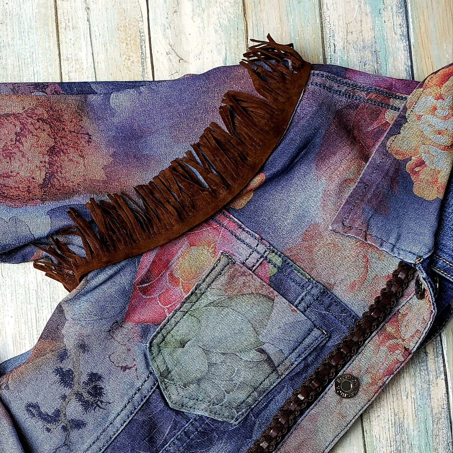 5 Yards Of 2" Faux Suede Fringe Trim | 5 Yard Cut Black 5 5 Yards Of 2" Faux Suede Fringe Trim | 5 Yard Cut Black - Image 3