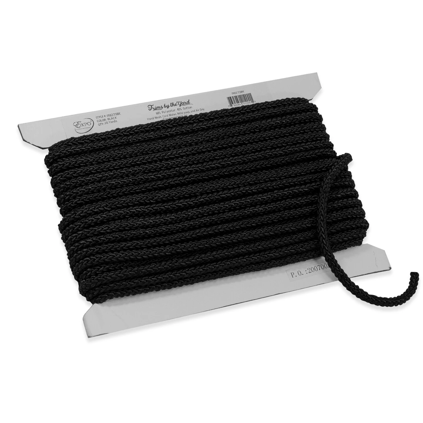 5 Yards Of Jamie 5/16" (8mm) Braided Cord Trim | 5 Yard Cut Red 5 5 Yards Of Jamie 5/16" (8mm) Braided Cord Trim | 5 Yard Cut Red - Image 3