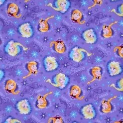 Disney Frozen Sisters Ice Skating Heart Framed -Michaels Fabric Sale 28466 146810 1