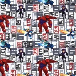 Disney Big Hero 6 Character Toss 5 Disney Big Hero 6 Character Toss -Michaels Fabric Sale 28466 146821 1