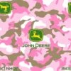 John Deere Everyday Logo Toss On Camo Fleece Fabric -Michaels Fabric Sale 28810 42743 C47DTC u
