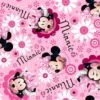 Disney® Minnie Face And Flower Toss Fleece Fabric 2 Disney® Minnie Face And Flower Toss Fleece Fabric -Michaels Fabric Sale 28810 52087 C47941