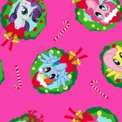 My Little Pony Wreaths Polyester Sheer Fabric -Michaels Fabric Sale 28810 53337 C47951 u 1