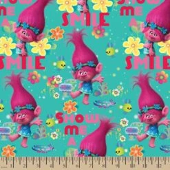 Trolls Poppy True Colors Are Beautiful Quilting Cotton Fabric 7 Trolls Poppy True Colors Are Beautiful Quilting Cotton Fabric -Michaels Fabric Sale 28810 59743 J52331 2