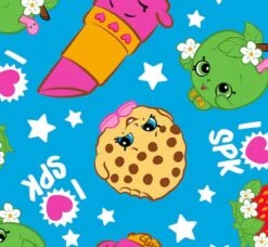 Shopkins Buddies Fleece Fabric 7 Shopkins Buddies Fleece Fabric -Michaels Fabric Sale 28810 60452 L55331