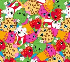 Shopkins Packed Printed Fleece Leggings Polyester/Spandex Fabric 7 Shopkins Packed Printed Fleece Leggings Polyester/Spandex Fabric -Michaels Fabric Sale 28810 60965 A62331