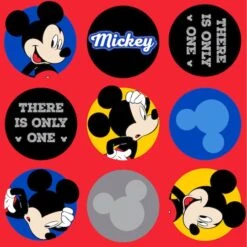Disney Mickey There Is Only One Fleece Fabric -Michaels Fabric Sale 28810 61817 D65951 u 1