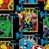 Marvel Retro Comics Busting Out Fleece Fabric 1 Marvel Retro Comics Busting Out Fleece Fabric -Michaels Fabric Sale 28810 61836 110951